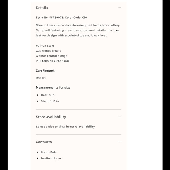 Jeffrey Campbell x Free People Dagget  Cowboy Boots  Size 8.5 NEW - Picture 5 of 16